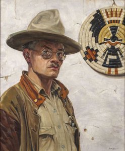 Zelfportret door Walter Ufer
